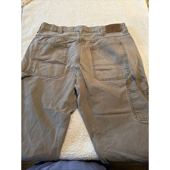 C.E.SCHMIDT Workwear Men's Pants ~ 36x30, Brown, Model 98826 Carpenter Jeans - Picture 7 of 11